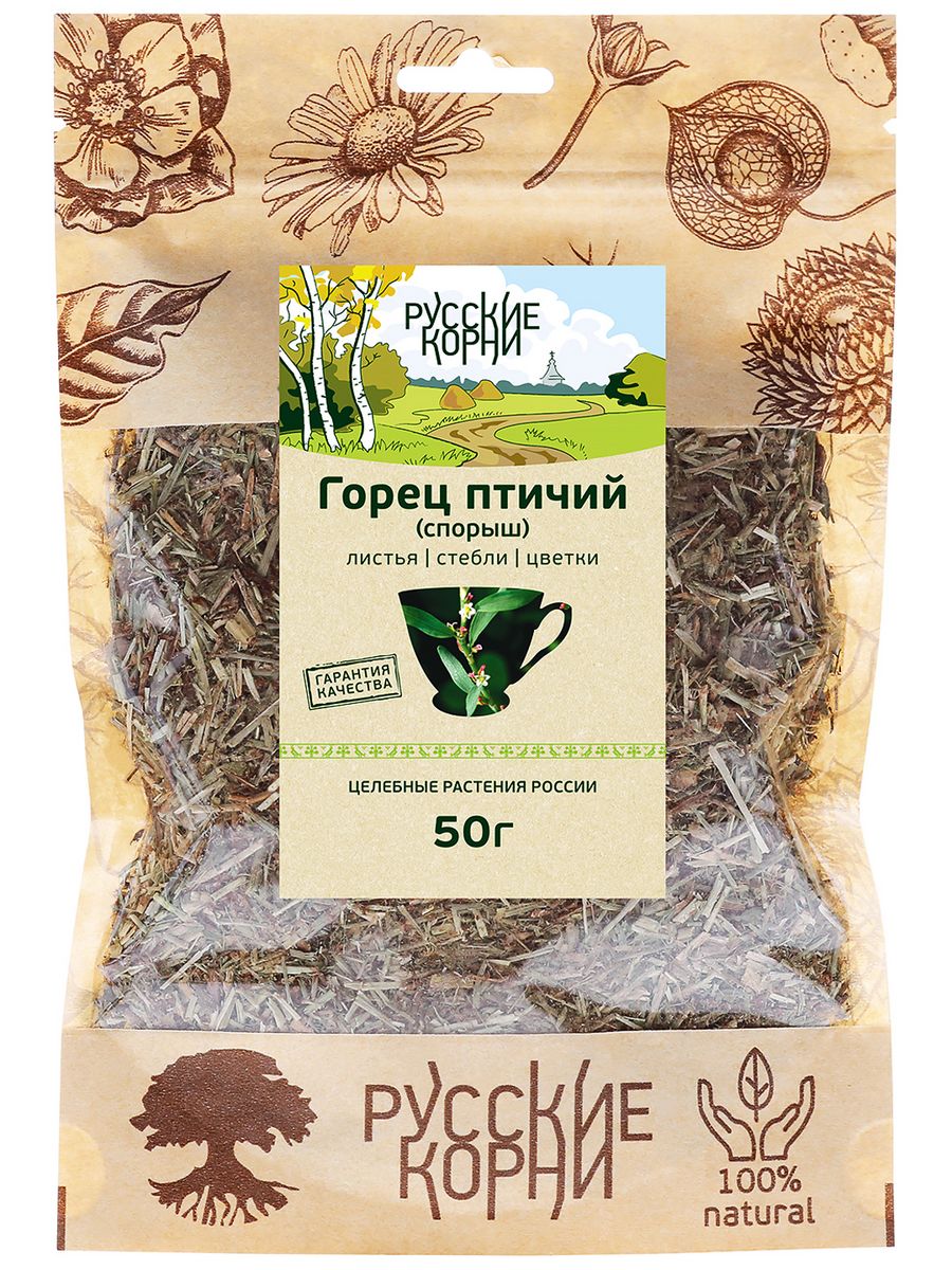 Русские корни трава спорыш (Горец птичий) 50 г