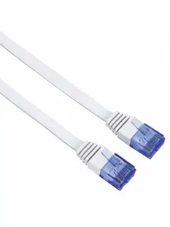 Патч-корд UTP 4 пары cat6 5м белый RJ-45 (m)-RJ-45 (m)