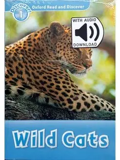 Read and Discover 1 Wild Cats with Audio Download