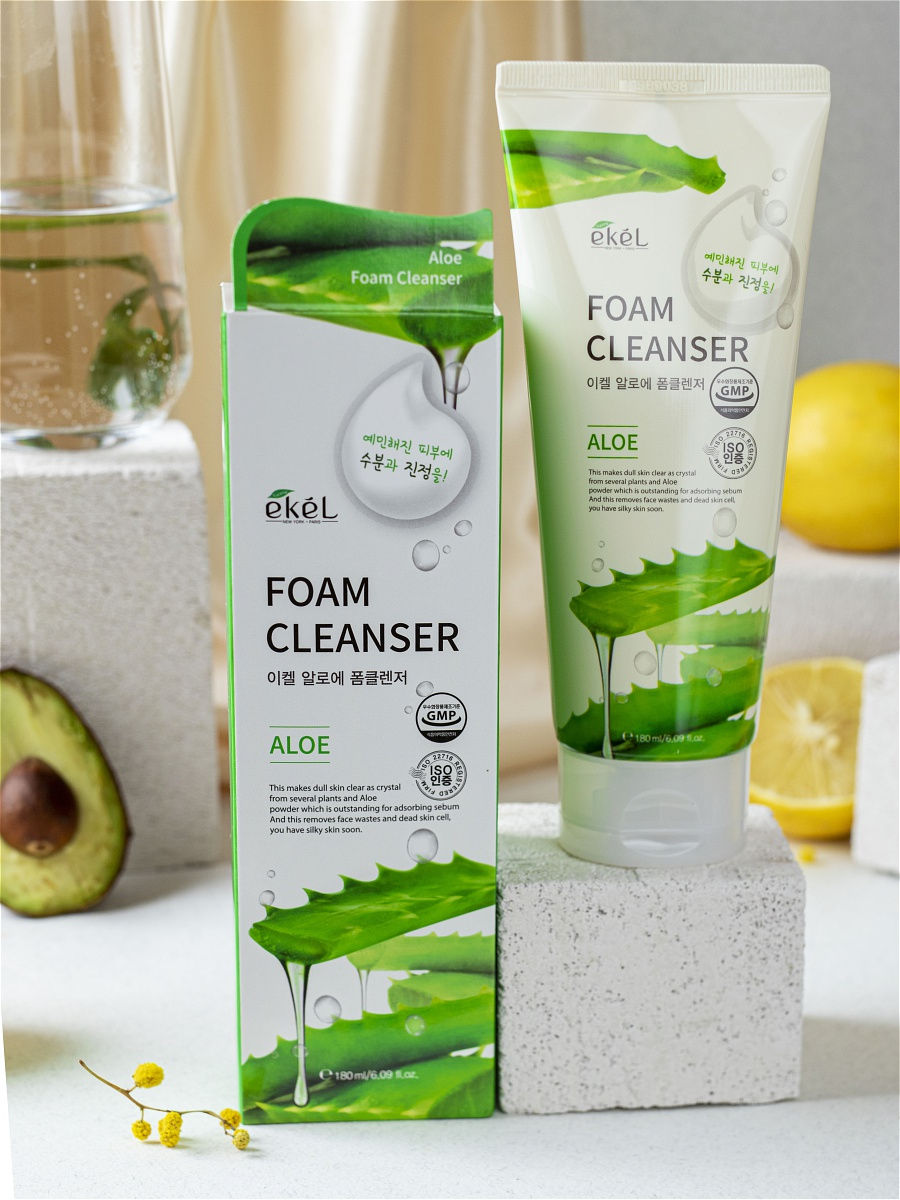 Aloe cleansing foam