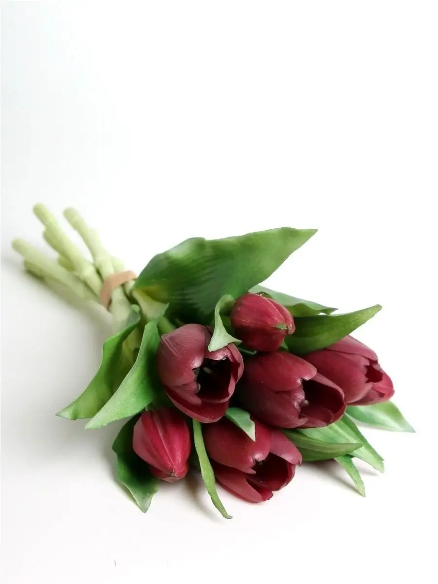 Тюльпаны искусственные силиконовые букет Расцвет 17850214 купить за 750 ₽ винтернет-магазине Wildberries