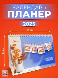 Календарь планер 2025 настольный перекидной А5 домик