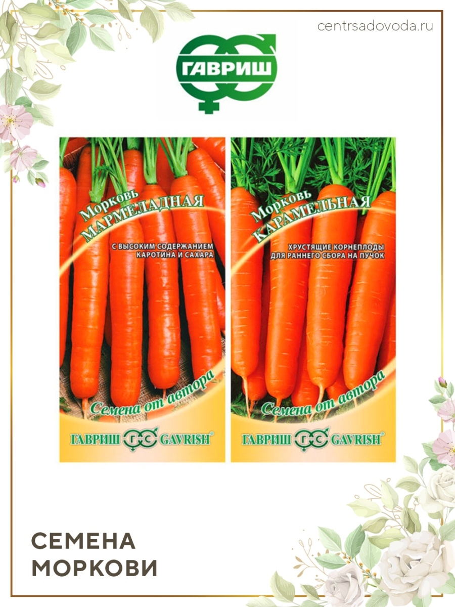 Морковь Мармеладная Гавриш ц