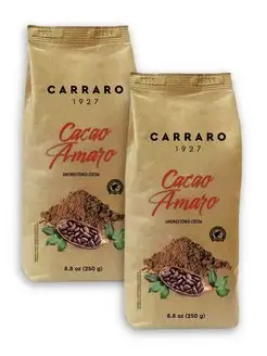 Растворимое какао Cacao Amaro 250 гр, набор из 2 шт