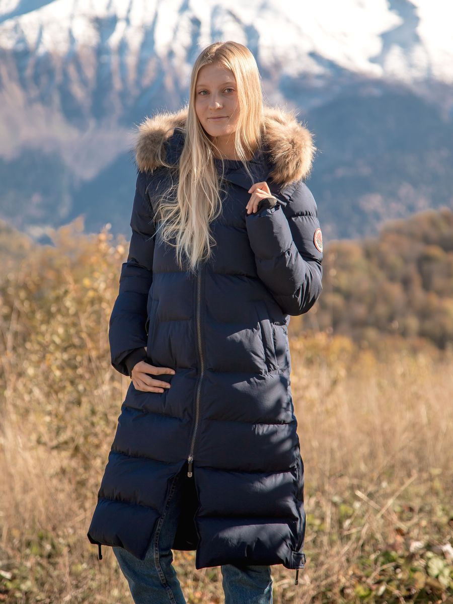 женские куртки из финской ткани комбинированные фото