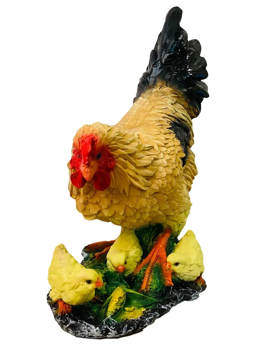 Коричневая курица