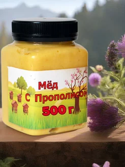 мед с прополисом 500гр, зож