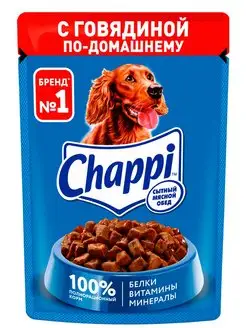 Влажный корм для собак Chappi