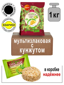 Мультизлаковые конфеты с кунжутом и с белой глазурью 1кг