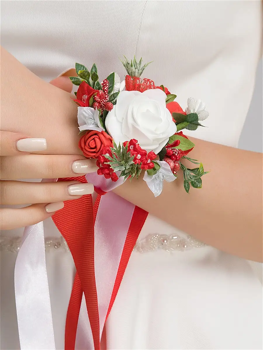 Из чего сделать браслеты подружкам невесты?