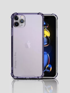 Чехол на Apple iPhone 11 Pro прозрачный, противоударный