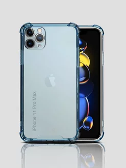 Чехол на Apple iPhone 11 Pro Max прозрачный, противоударный