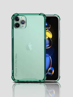 Чехол на Apple iPhone 11 Pro Max прозрачный, противоударный