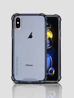 Чехол на Apple iPhone XS Max цветной прозрачный