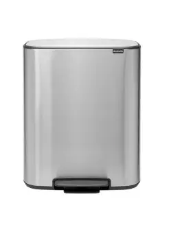 Бак мусорный Bo Pedal Bin с педалью матовый 2х30л 211461