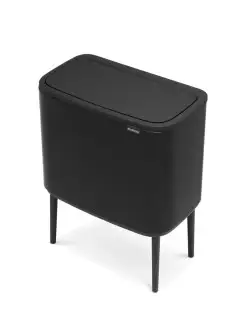 Бак мусорный Bo Touch Bin черный матовый 36л 315824