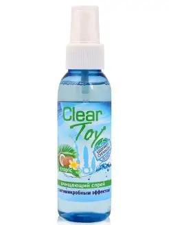 CLEAR TOY TROPIC очищающий спрей для секс-игрушек, 100мл