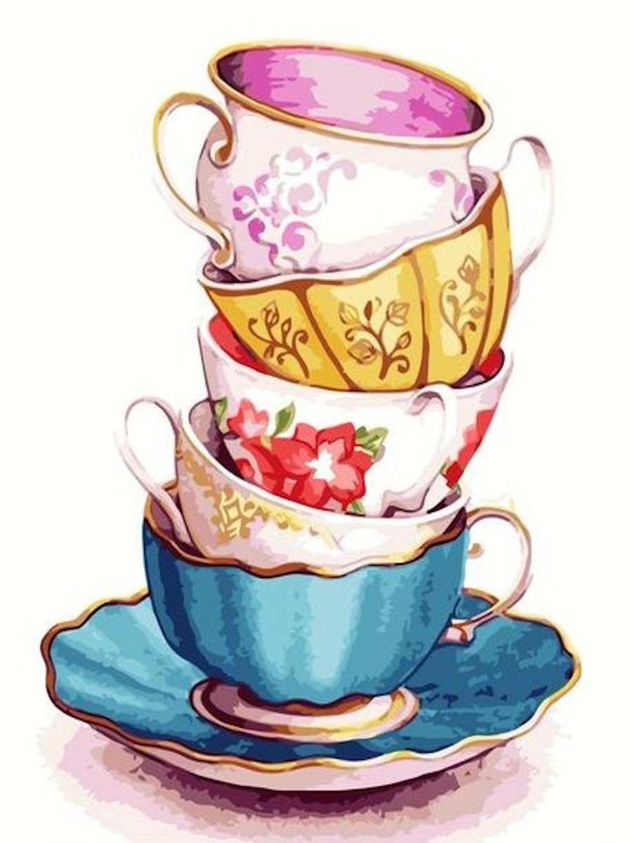 Красивые чашки для чая