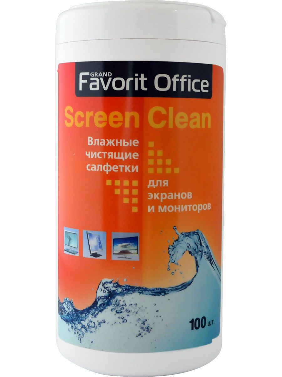 Салфетки для монитора. Favorit Office Screen салфетки. Влажные салфетки Favorit Office Screen clean для экранов 100 шт.. Салфетки для мониторов в тубе. Салфетки для мониторов и телевизоров 100шт.