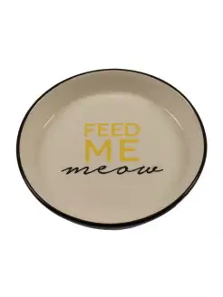 Миска для животных керамическая "Feed Me Meow", 13.8см 180мл