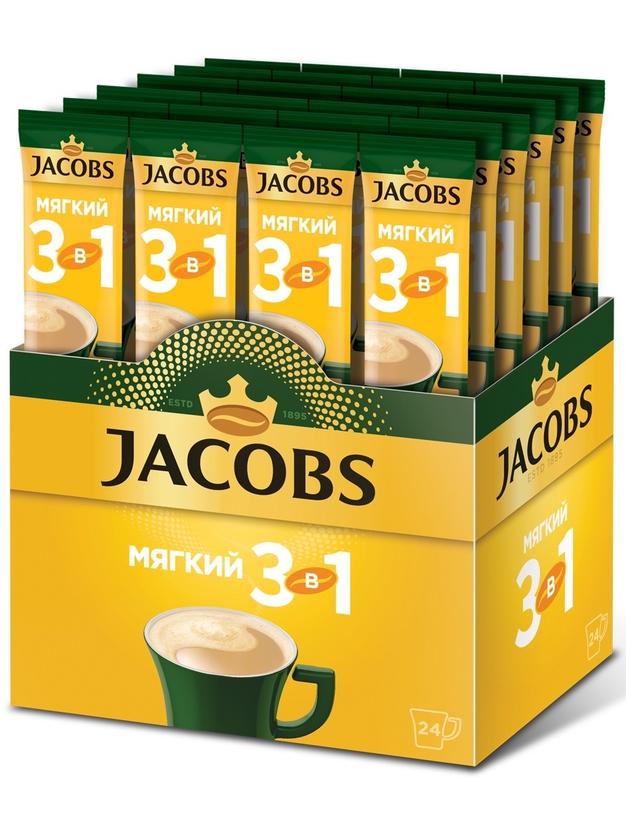 Jacobs напиток классика коф раст 3в1 фото 16