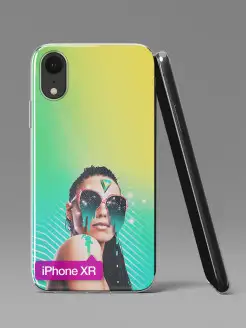 Чехол на iphone xr с рисунком и принтом