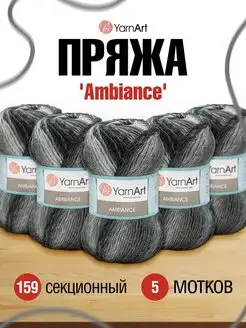 Пряжа Ambiance Ярнарт Амбианс секционная 5шт 100г