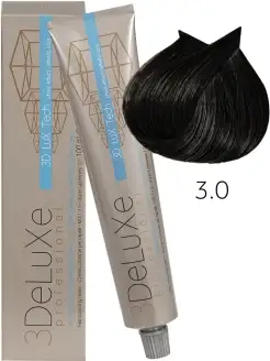Краска для волос 3.0 ТЕМНО-КАШТАНОВЫЙ, 100мл