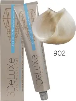 Краска для волос профессиональная 902 платиновый блондин