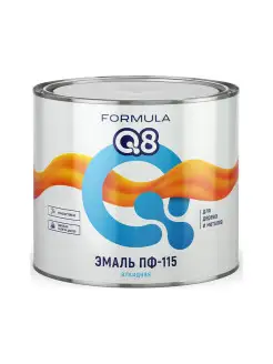 Эмаль пф-115 вишневая 1,9 кг "Formula Q8"