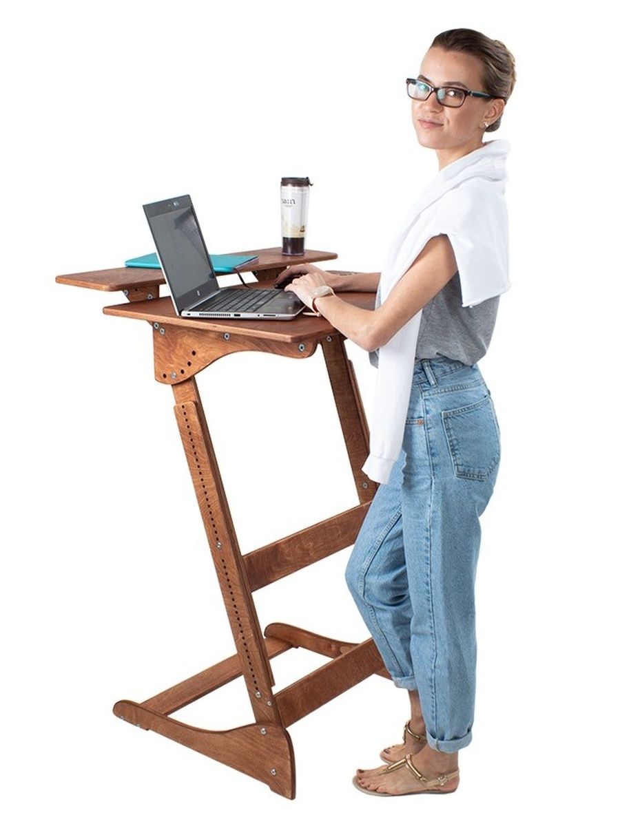 стол трансформер для работы стоя и сидя