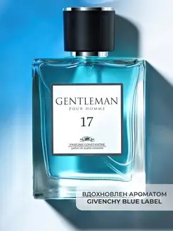 Туалетная вода мужская Gentleman 17 духи 100 мл парфюм