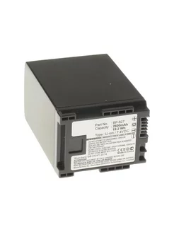 Аккумулятор батарея 2600mAh для Canon BP-827, BP-820, BP-828