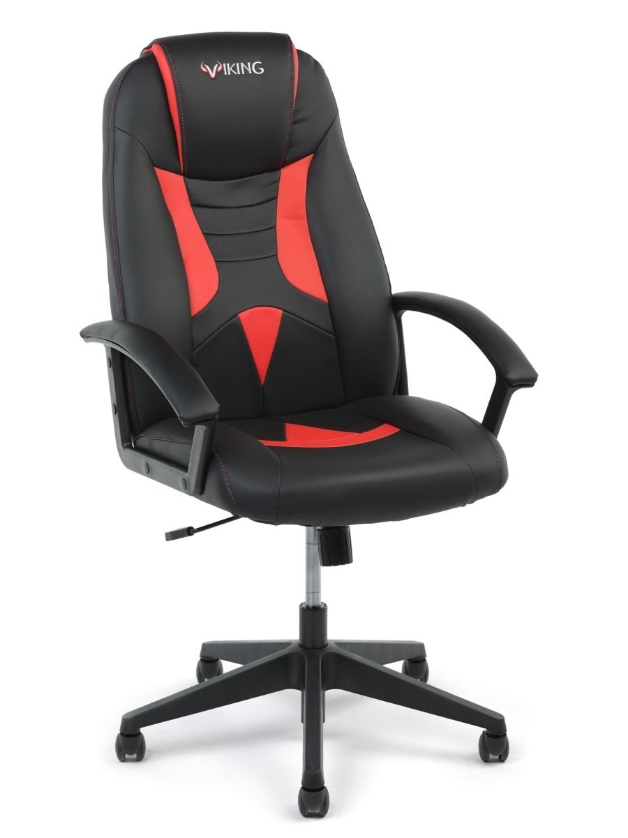 Красное компьютерное кресло Викинг