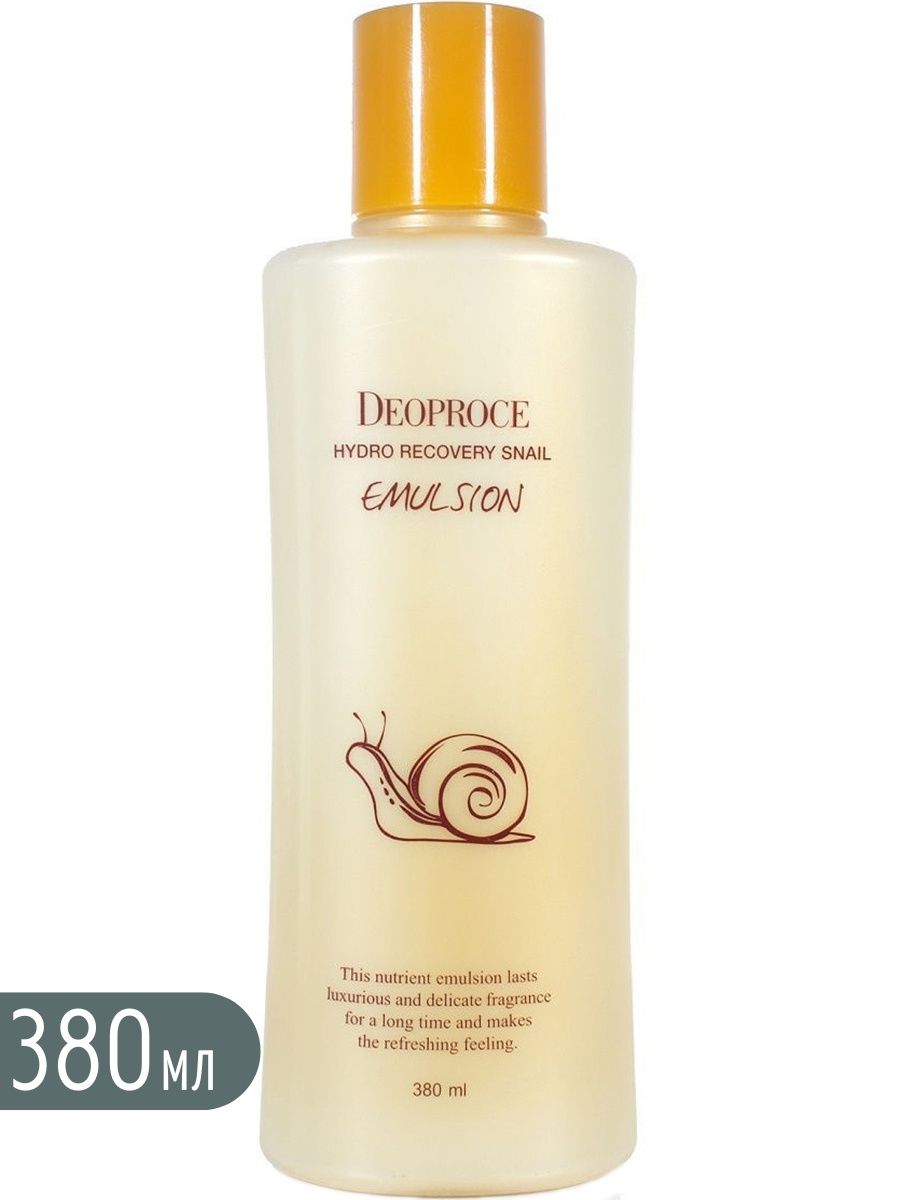 Hydro toner. Deoproce Hydro Recovery Snail Emulsion. Лосьон с улиткой Корея. Эмульсия из улитки. Deoproce тонер Hydro Recovery Snail.