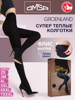 Колготки GROENLAND теплые с флисом