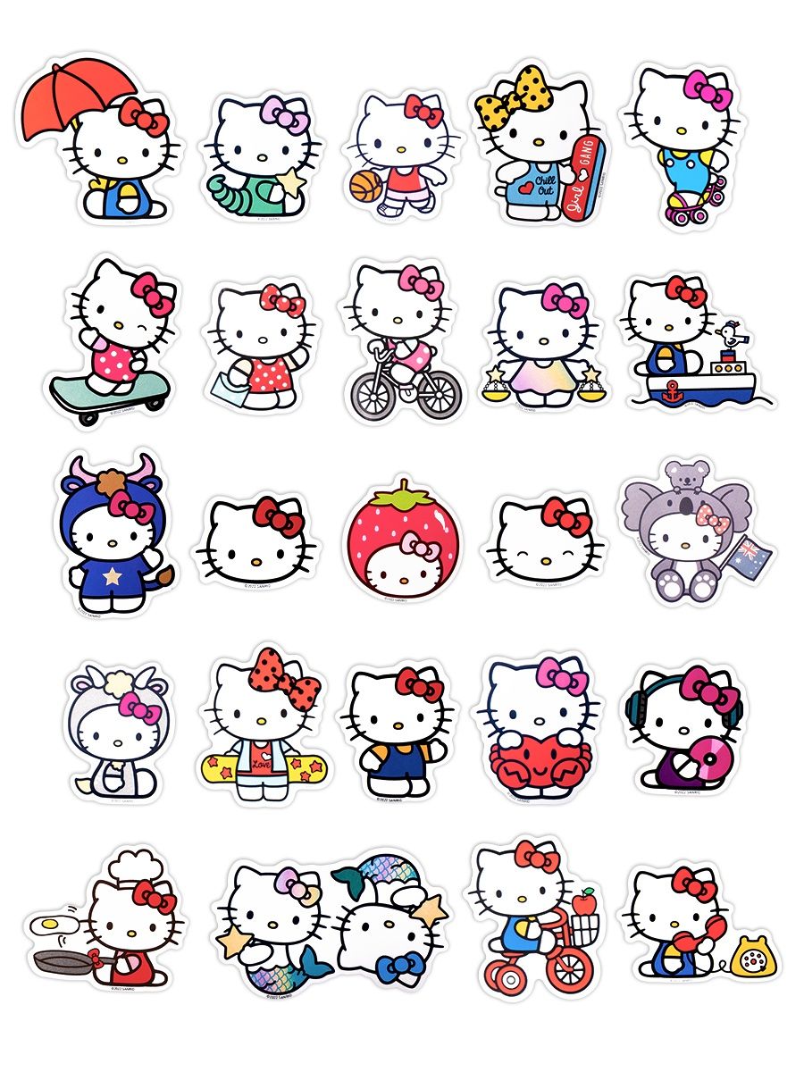 Стикеры телеграмм hello kitty фото 8