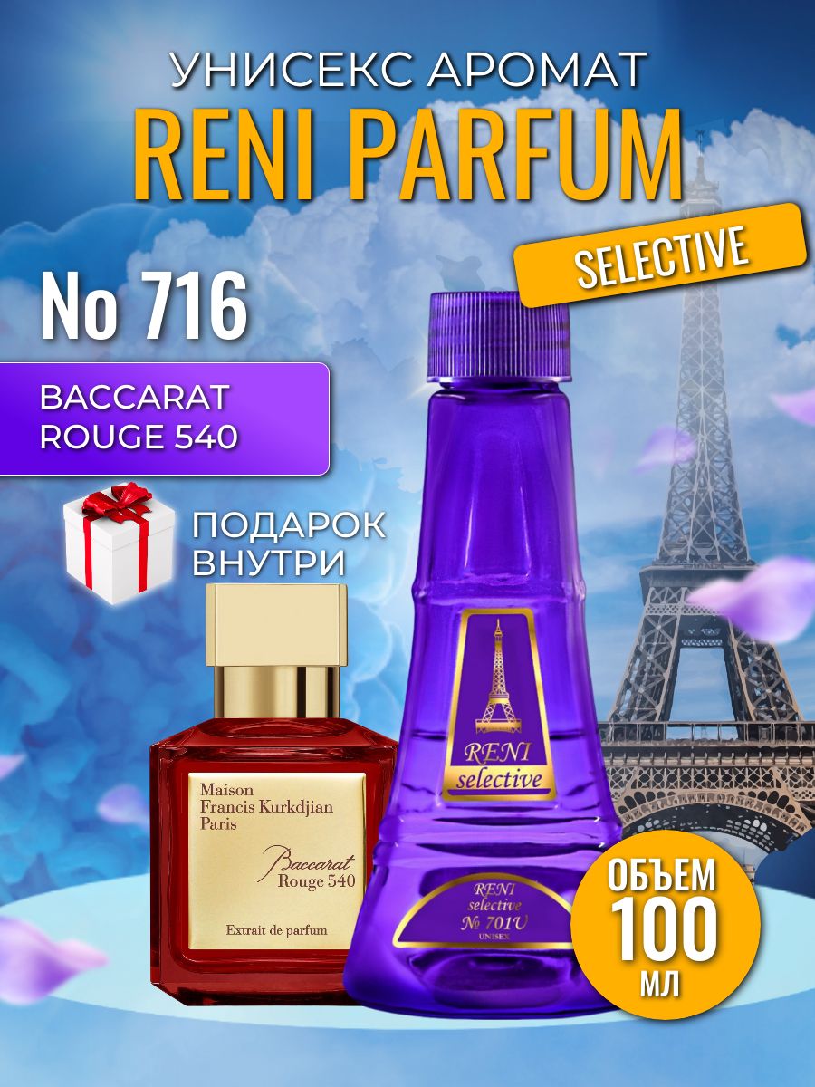 Наливная парфюмерия RENI