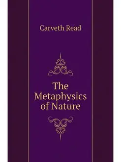 The Metaphysics of Nature