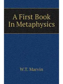 A First Book In Metaphysics