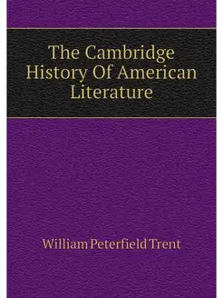 The Cambridge History Of American Lit