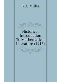 Historical Introduction To Mathematic