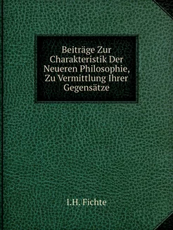 Beiträge Zur Charakteristik Der Neuer