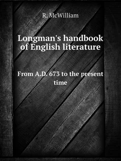 Longman's handbook of English literat