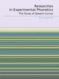 Researches in Experimental Phonetics. The Study of S