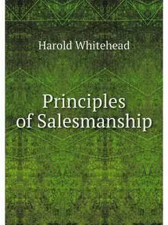 Principles of Salesmanship