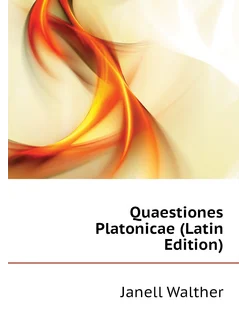 Quaestiones Platonicae (Latin Edition)