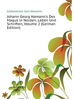 Johann Georg Hamann's Des Magus in No