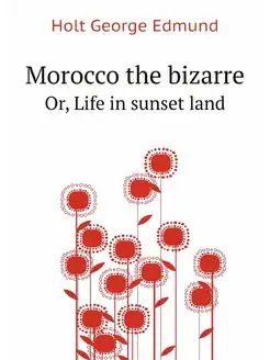 Morocco the bizarre. Or, Life in suns