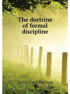 The doctrine of formal discipline